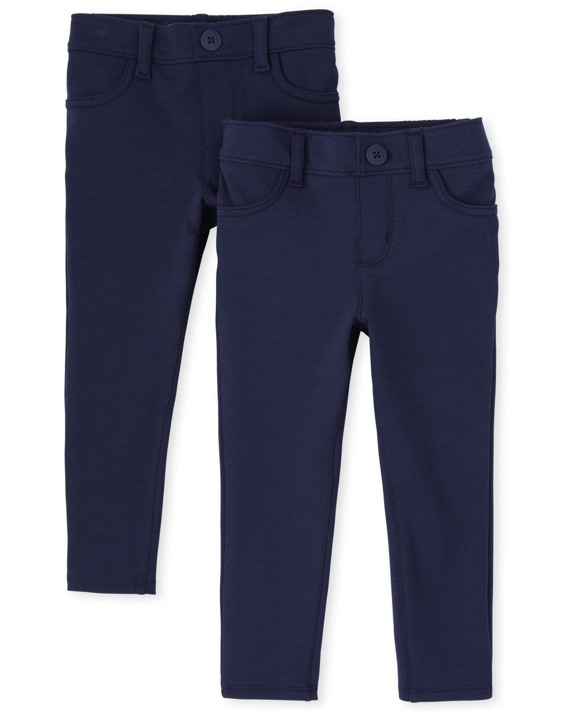 The Children's Place Baby Girls' And Toddler Ponte Knit Pull on Jeggings