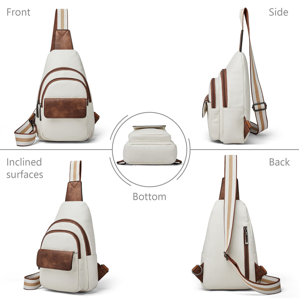 Sling Bag Crossbody Bags for Women Small Cross Body Bag Fanny Packs Chest Sling Purse for Daily Travel Leisure Sport