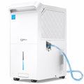 6000 Sq Ft Dehumidifier, Energy Star Most Efficient 2025 Max 140 Pint/Day Dehumidifier for Basement, Large Room and Home with Drain Hose, Auto Defrost, Smart Humidity Control, Auto Restart