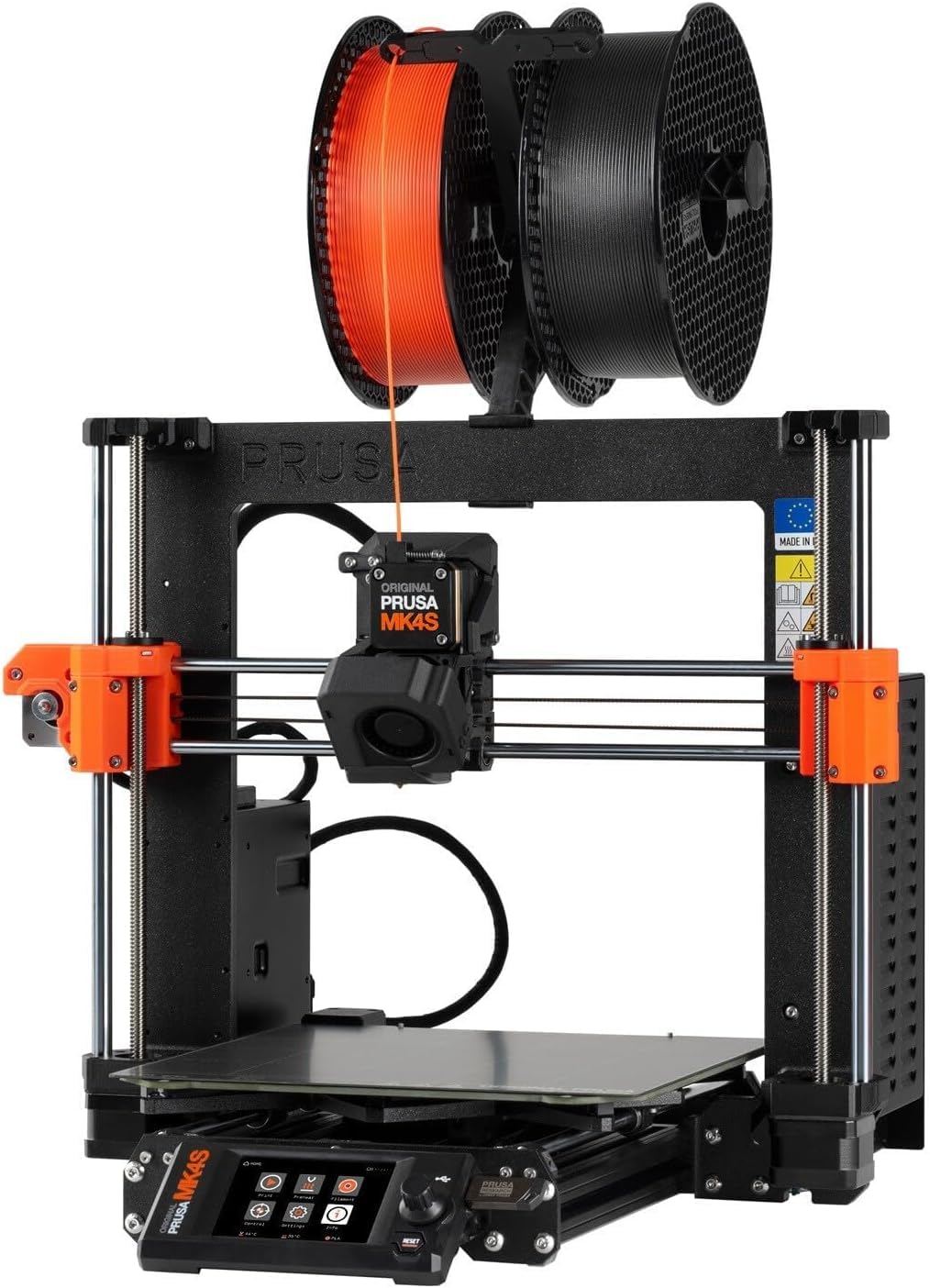 Original Prusa MK4S High-Speed 3D Printer – Fully Assembled & Tested Desktop FDM Printer with Input Shaping, Professional Print Quality, Open-Source Upgradeable Design, 1kg Prusament PLA Included
