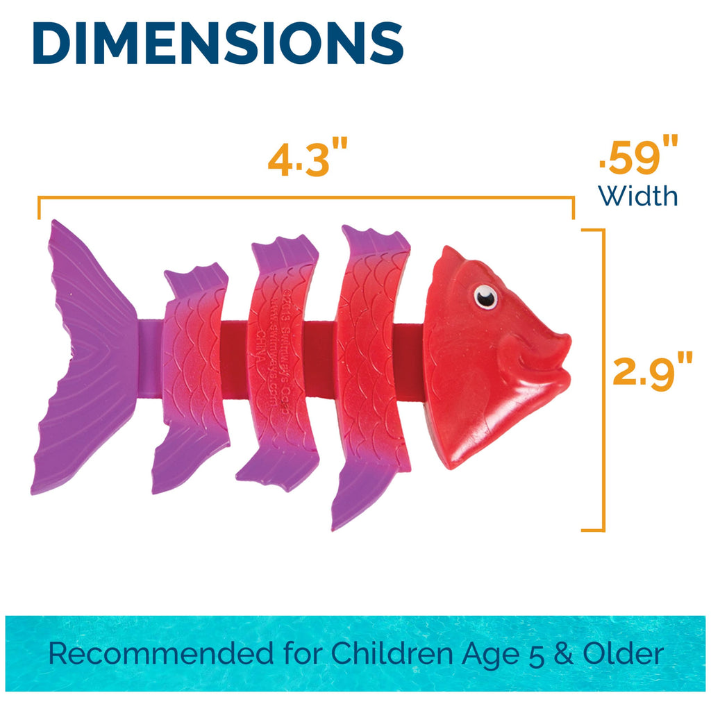 SwimWays Zoom-A-Rays Water Toys, Kids Pool Toys for Swim Training, Outdoor Games for Kids Aged 5 & Up, 3-Pack