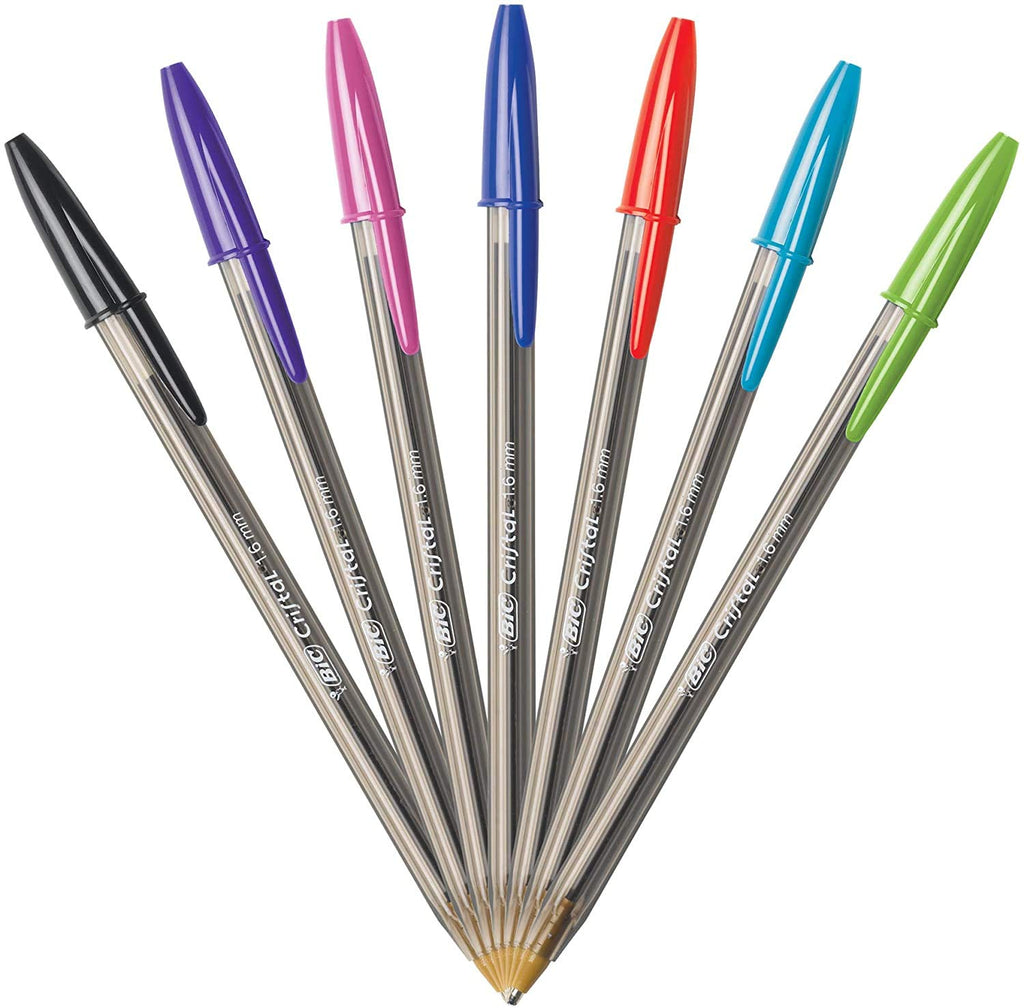 BIC Cristal Xtra Bold Ballpoint Pens, Bold Point 1.6mm, Pack of 48