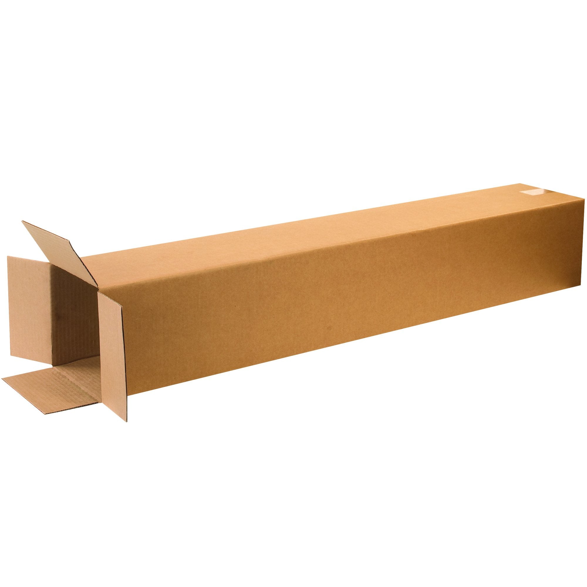 BOX USA 4x4x40 Tall Corrugated Boxes, Tall, 4L x 4W x 40H, Pack of 25 | Shipping, Packaging, Moving, Storage Box for Home or Business, Strong Wholesale Bulk Boxes