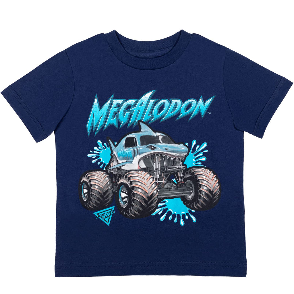 Monster Jam El Toro Loco Zombie Maximum Destruction 4 Pack Graphic T-Shirts Toddler to Big Kid