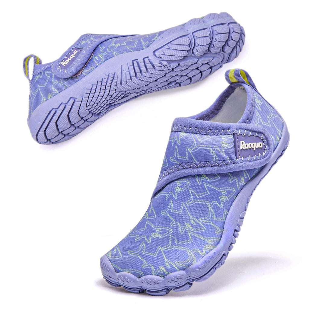 Racqua Toddler Boys Girls Slip-On Water Shoes Quick Dry Barefoot Aqua Shoes (Toddler/Little Kid)