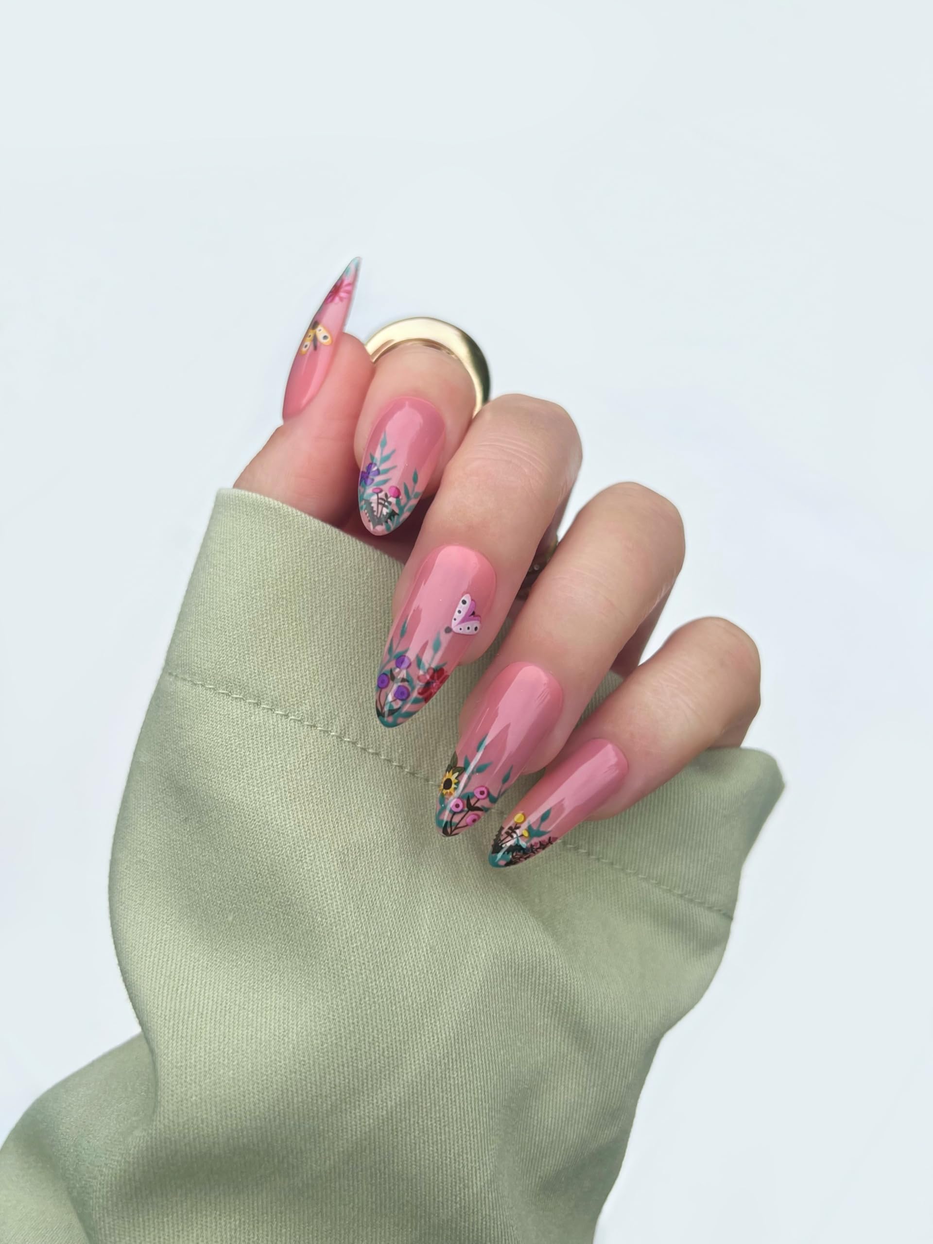 Deco Beauty 90s Baby - Super Thin & Easy-to-Apply Nail Art with The Cutest Designs - Durable & Long-Lasting Nail Art Stickers and Decals for Women, for DIY at-Home Manicures & Salon-Quality Nails