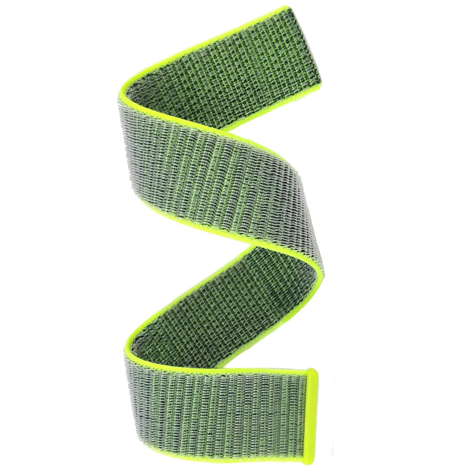 Abanen Hook and Loop Quick Dry Watch Band for Fenix 8 47mm/ epix Pro 47mm / Fenix 7/6/5, 22mm Woven Nylon Ultralight Sport Wristband Strap for Garmin Instinct 2, Instinct 3 45mm