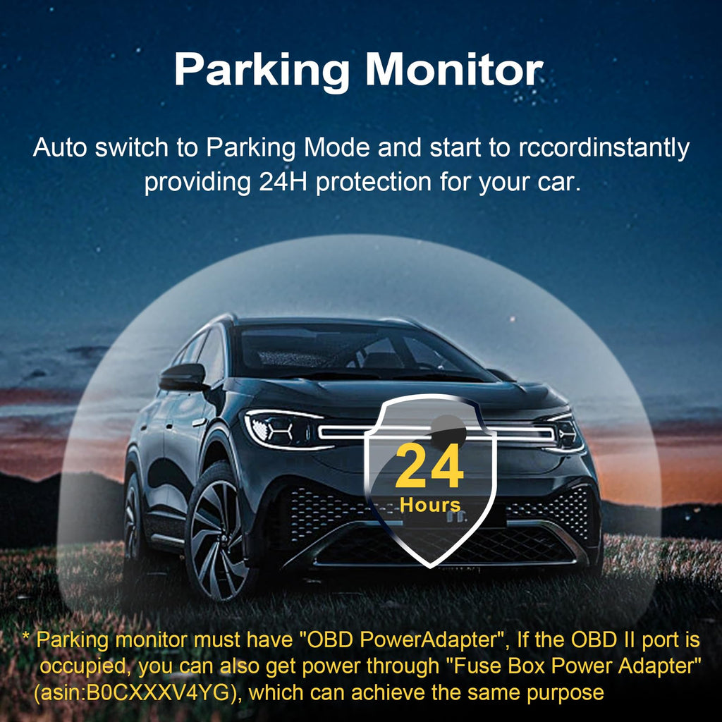 Mangoal 4K Dash Cam Custom fit for Chevy Suburban/Tahoe 2023-2026(Model A), LS LT RET Z71 Premier High Country, Integrated OEM Look, UHD 2160P Video, WiFi & App, GPS, 64GB Card