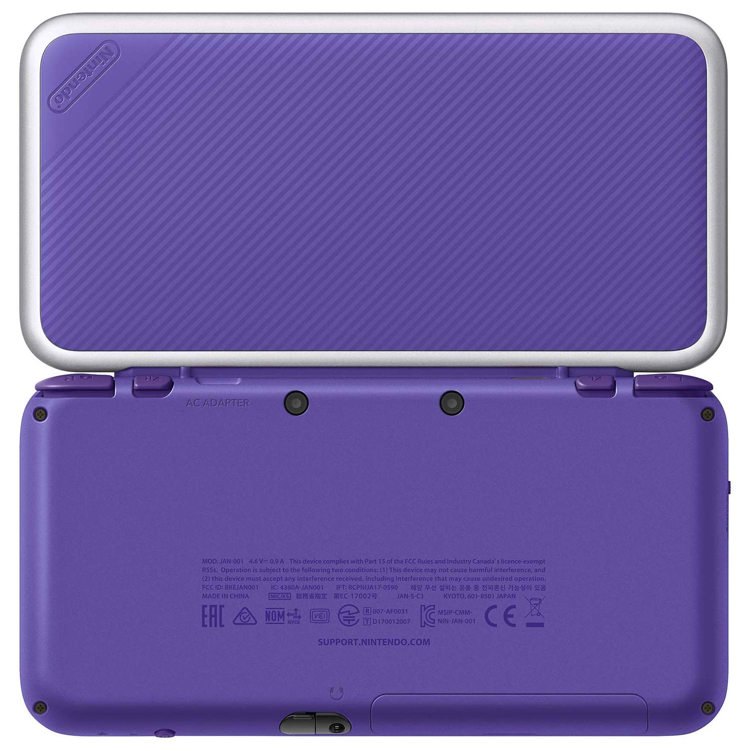 New Nintendo 2DS XL - Black + Turquoise With Mario Kart 7 Pre-installed - Nintendo 2DS