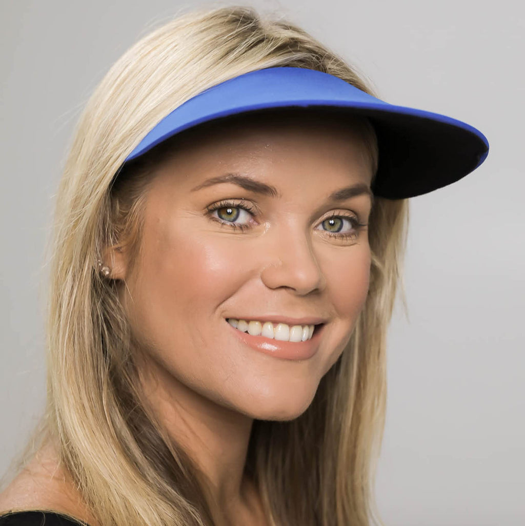 No Headache Sun Visor for Women | Stylish, Lightweight Golf & Tennis Hat | UV Protection for Outdoor Sports & Travel
