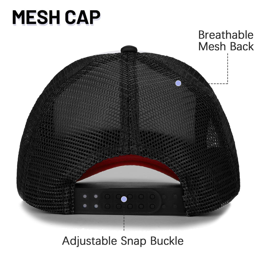 Ultrafun 10 Pack Trucker Hat Mesh Sublimation Blank Hats Adjustable Baseball Caps Hats for Men Women