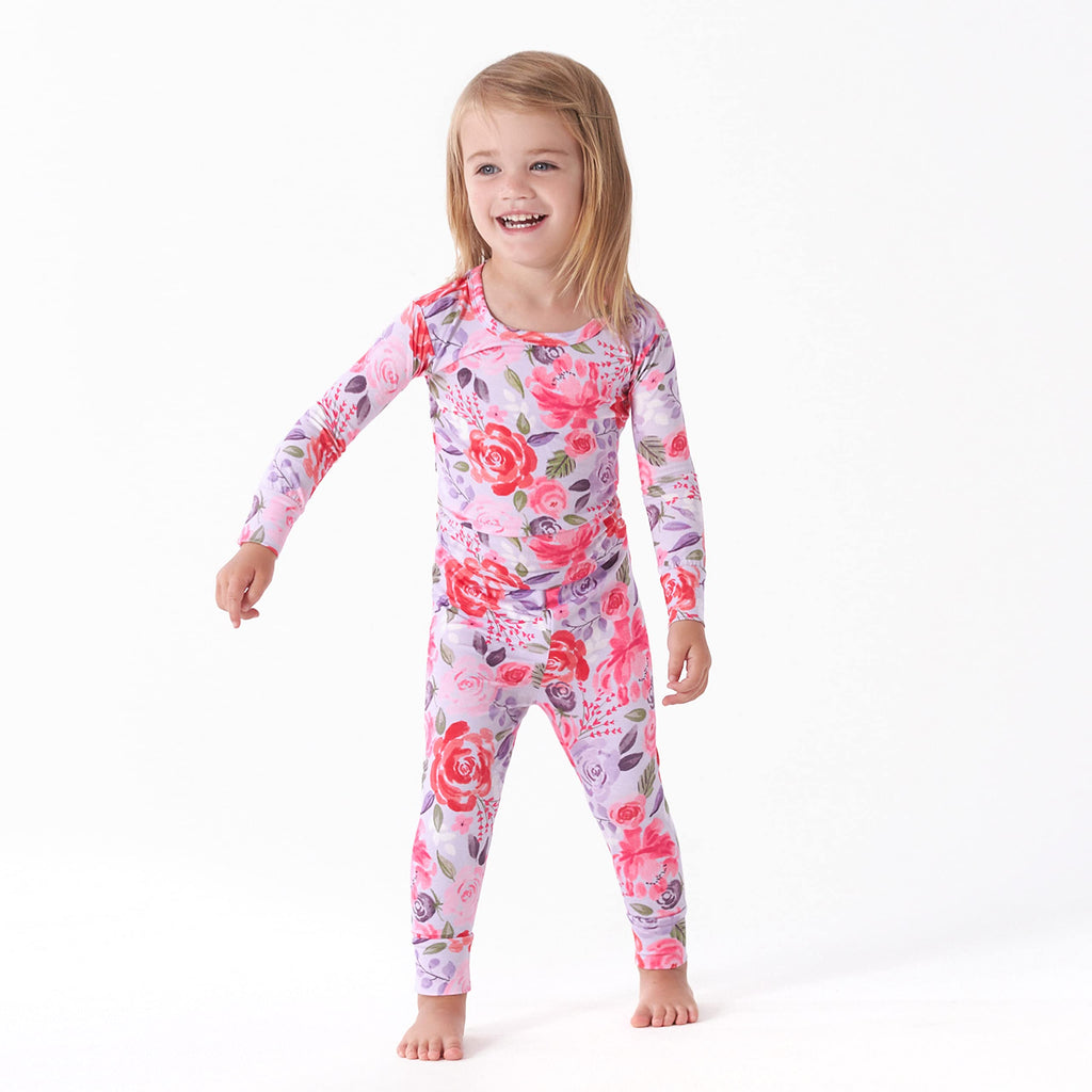 Gerber Unisex Baby Toddler Buttery Soft 2-Piece Snug Fit Pajamas with Viscose Made from Eucalyptus