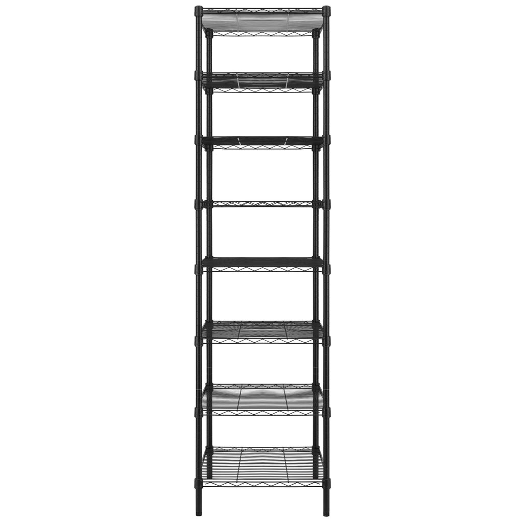 Finnhomy Heavy Duty 5 Tier Wire Shelving Unit, 18x18x59-inches 5 Shelves Storage Rack, Metal Shelving with Thicken Steel Tube, NSF Certified, Chrome