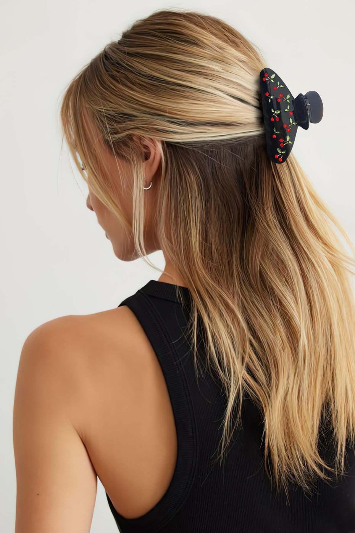 LILIE&WHITE Tortoise Claw Clips For Women - Strong Thick Hair Styling Accessories With Claws For Styling 1PC