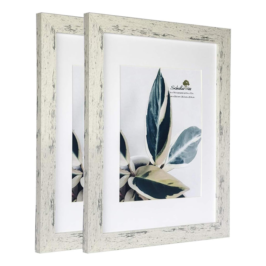 5x7 Picture Frame Gold, Display 5x7 without Mat or 4x6 with Mat, Wall Gallery Photo Frames