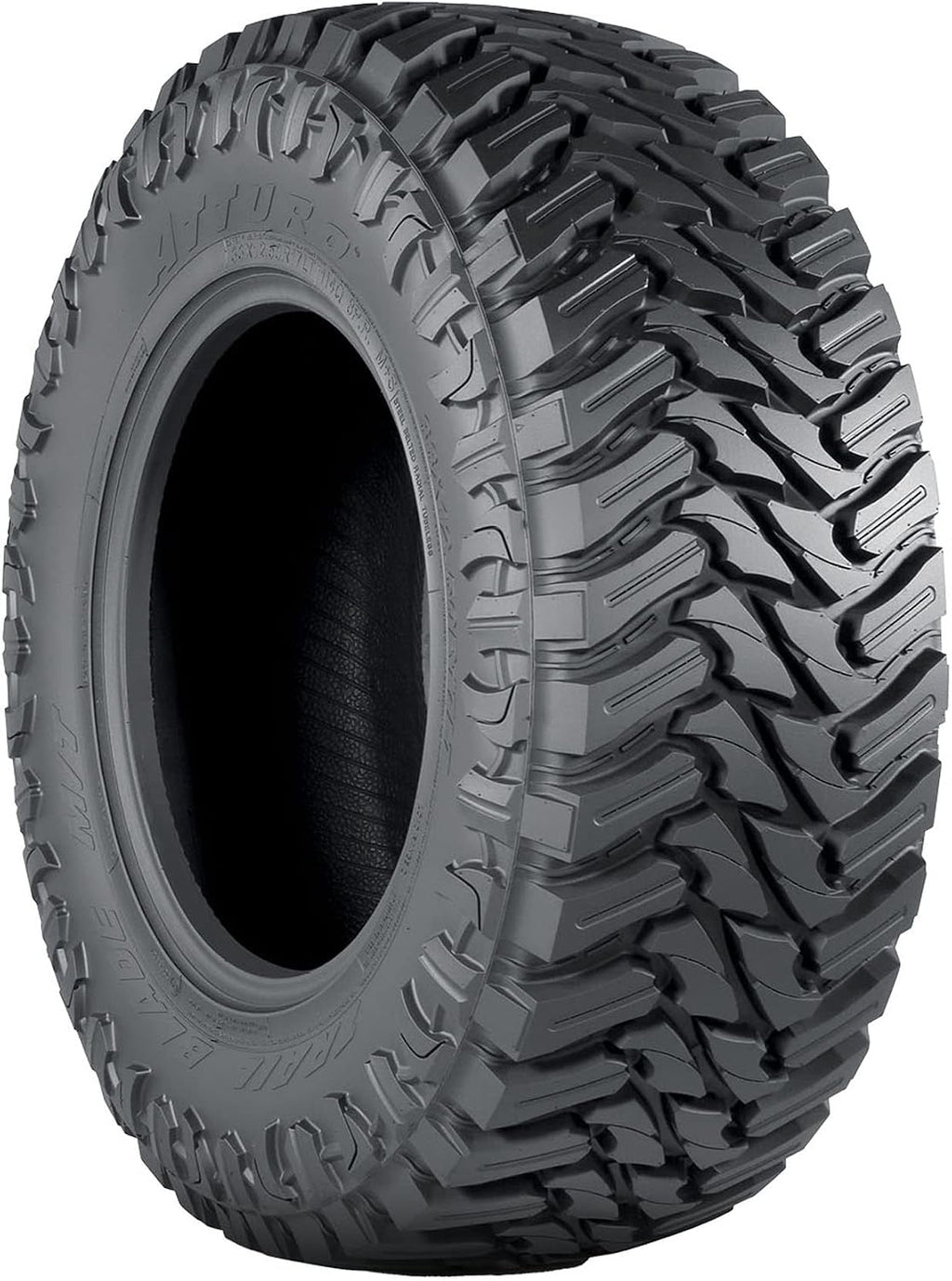 Atturo Trail Blade M/T Mud Off-Road Light Truck Radial Tire-35X12.50R18LT 35X12.50X18 35X12.50-18 123Q Load Range E LRE 10-Ply BSW Black Side Wall