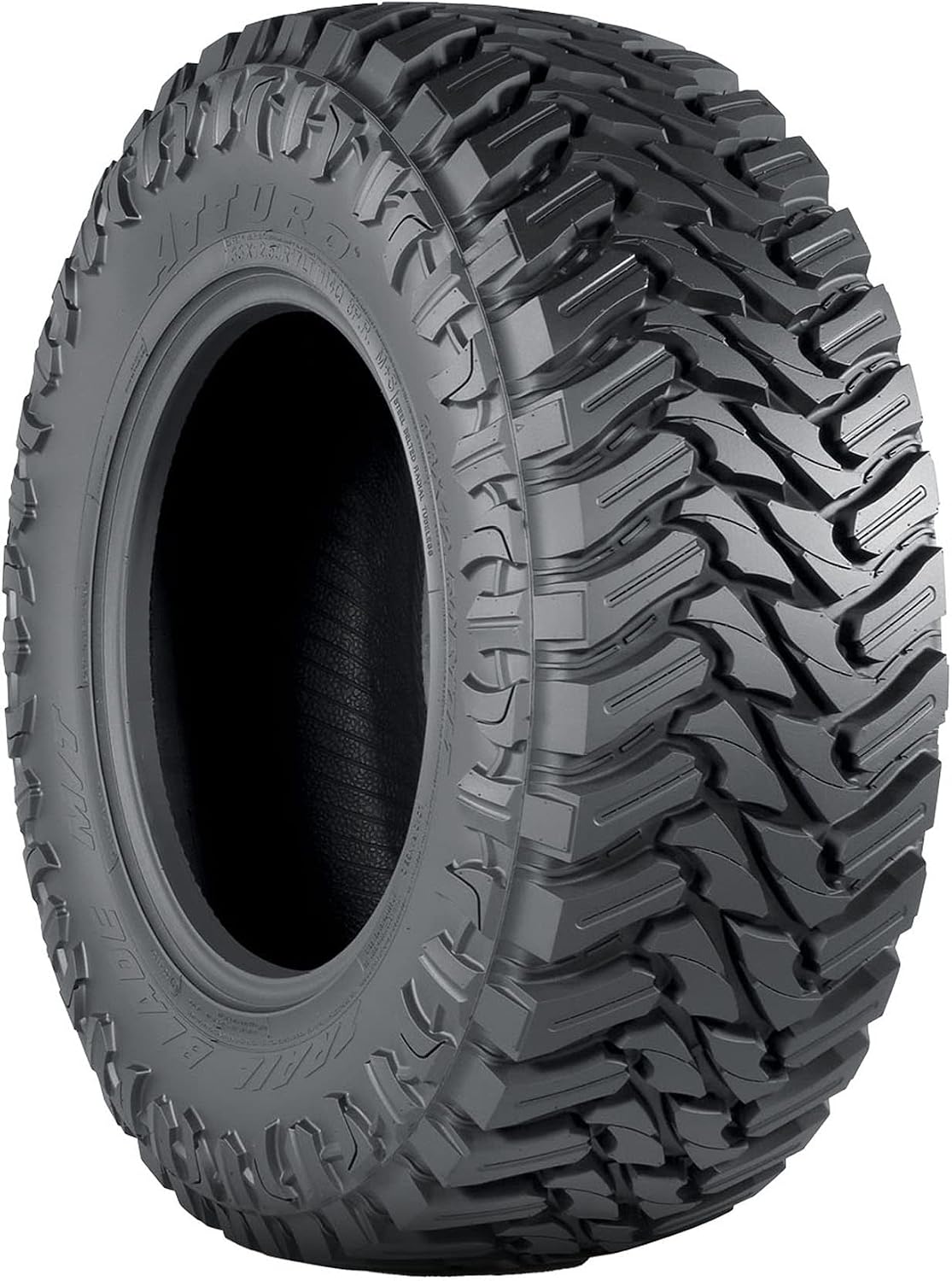Atturo Trail Blade M/T Mud Off-Road Light Truck Radial Tire-35X12.50R18LT 35X12.50X18 35X12.50-18 123Q Load Range E LRE 10-Ply BSW Black Side Wall