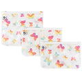 Tiny Twinkle Diaper Bag Organizing Pouches|3 Pack Mess-Proof Clear Front Travel Organizer Bags&TSA Approved Toiletry Bag Set for Baby and Mom Essentials