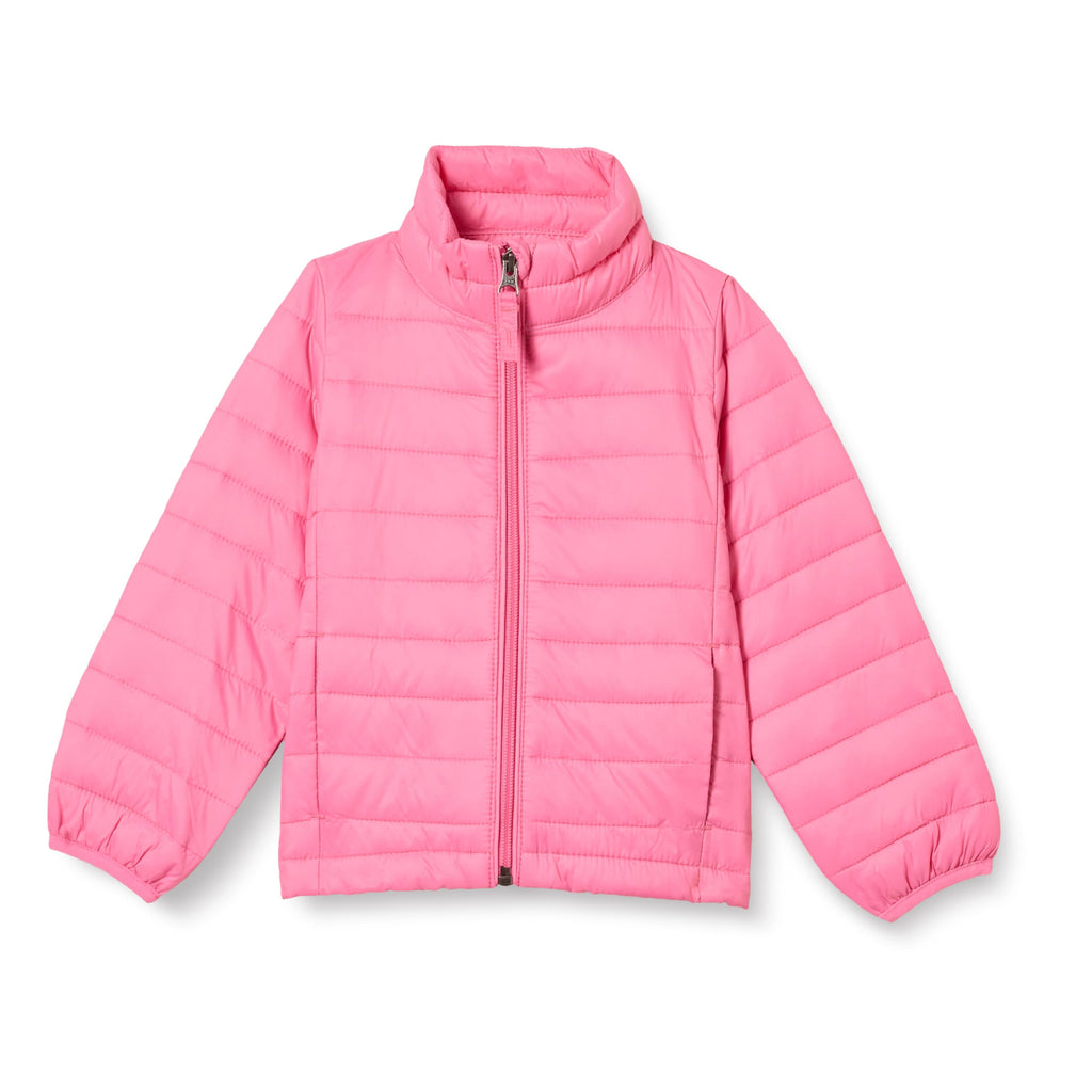 Amazon Essentials girls Light-weight Water-resistant Packable Mock Puffer Jackets