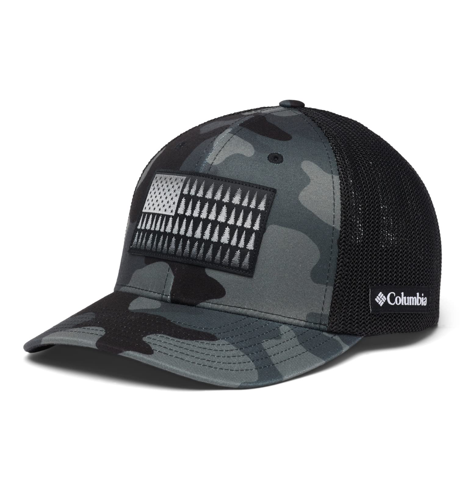 Columbia Unisex Adult PFG Logo Mesh Ball Cap