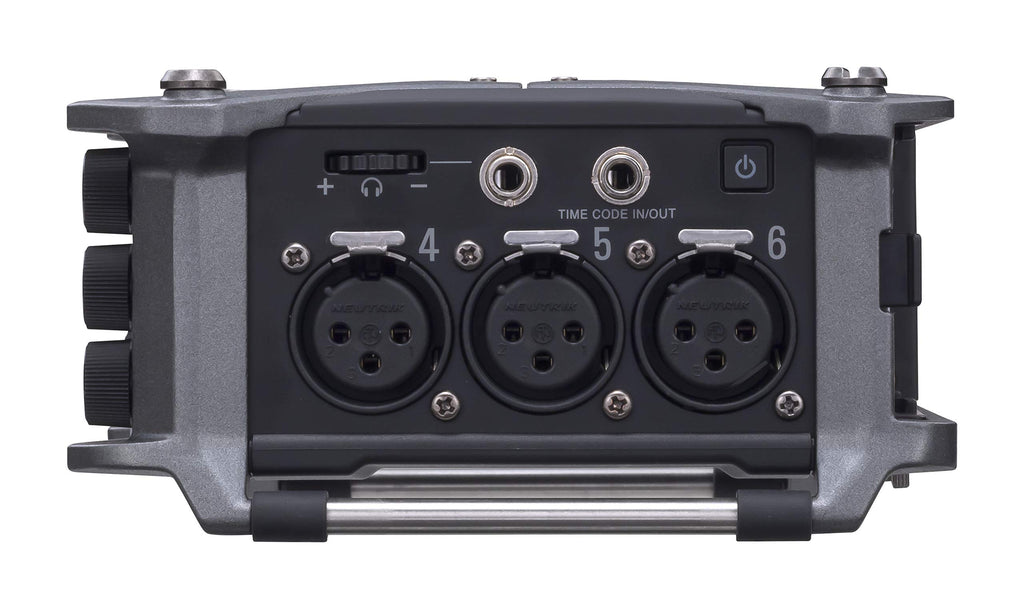 Zoom F6 Professional Field Recorder/Mixer for Filmmakers & Musicians with 6 XLR Inputs, Pro Quality Preamps, 32-Bit Float, Timecode, Battery Power, with Wireless Control