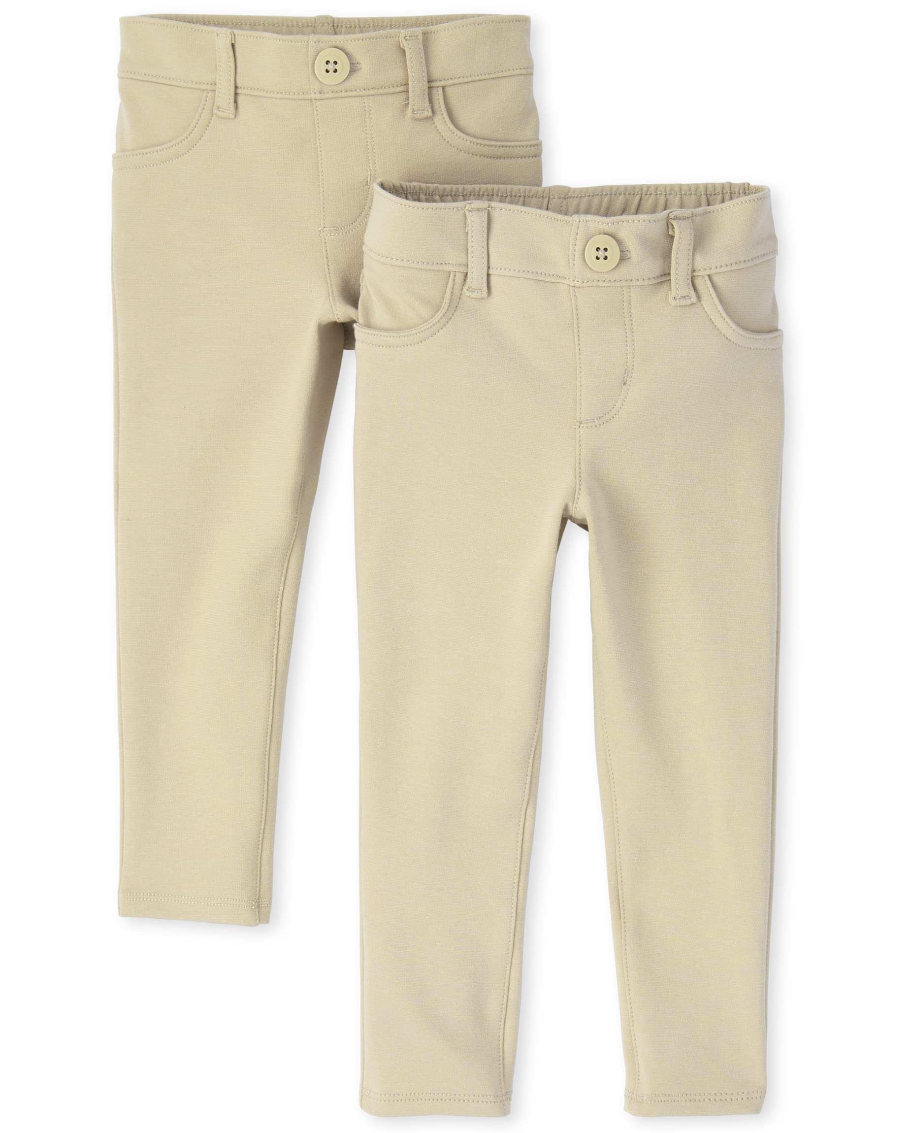 The Children's Place Baby Girls' And Toddler Ponte Knit Pull on Jeggings