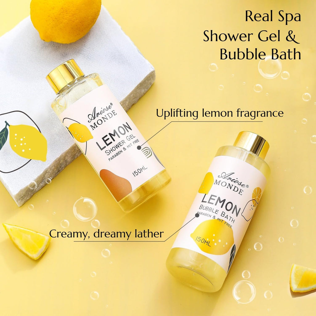 Spa Gift Baskets - Coconut Vanilla Bath Gift Set for Women, Relaxing Spa Kit with Bath Bombs, Body Lotion and Body Scrub, Birthday Gifts for Women, Christmas Spa Gifts for Mom