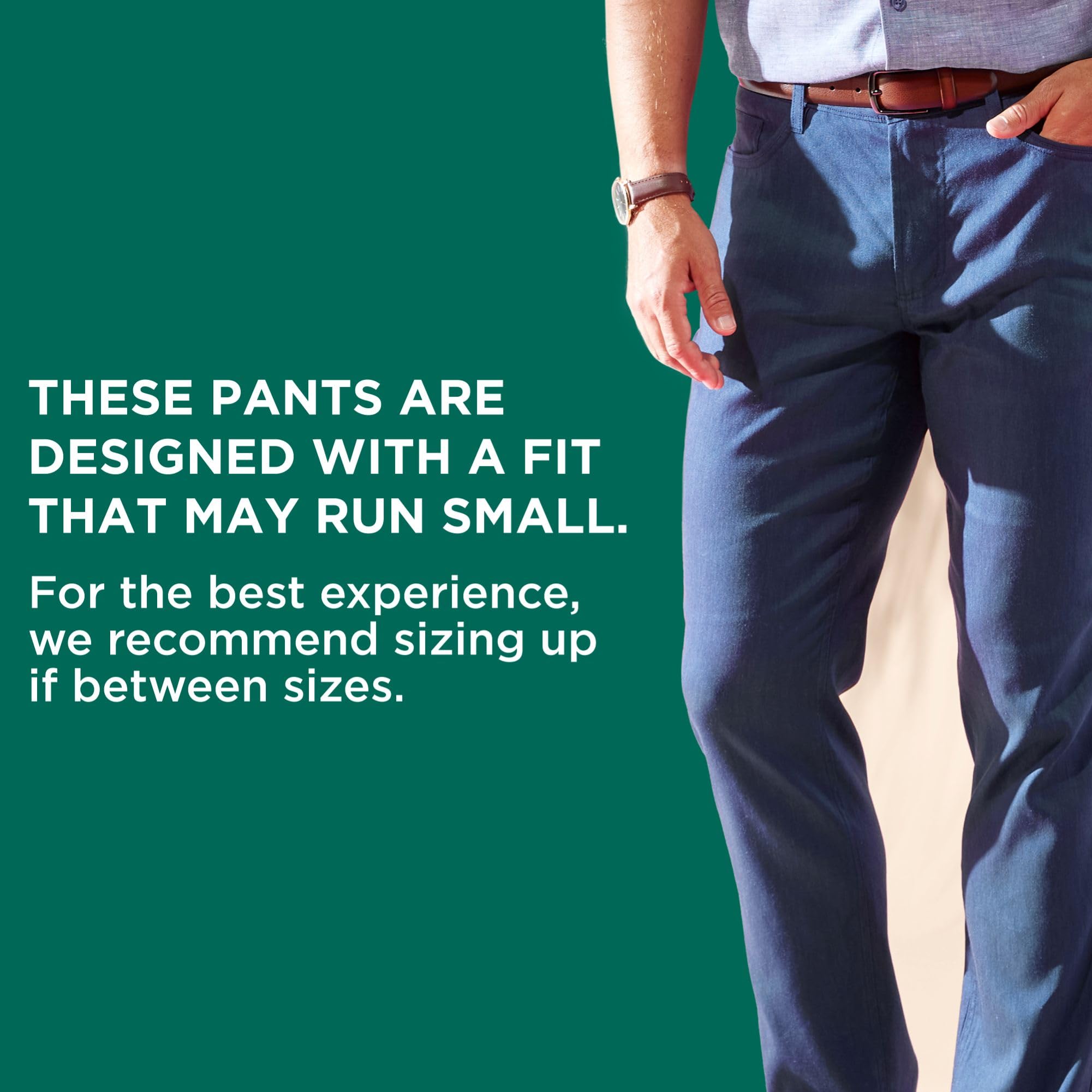 Cubavera Men's Flat Front Linen Blend Dress Pant (Waist Size 30 - 54 Big & Tall)