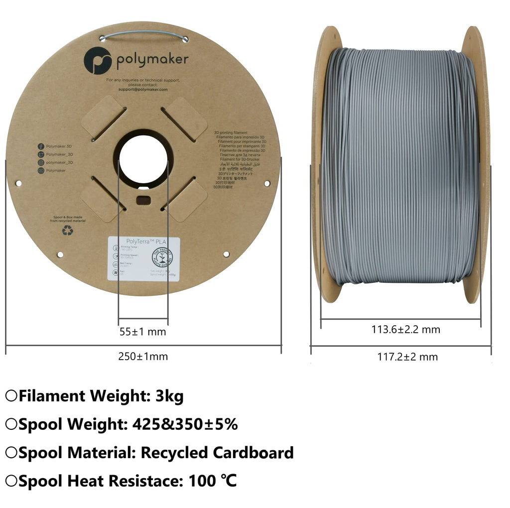 Polymaker PolyCast Filament 1.75mm for Investment Casting 0.75kg, 3D Printing Filament for Lost Wax Investment Casting, Similar to Wax Filament for Metal Casting Plaster Cleanly Burn Out