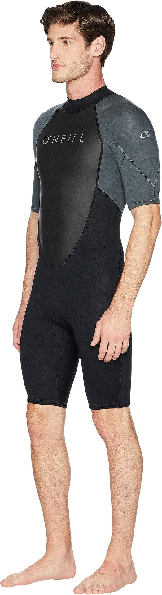 O'Neill Men's Reactor-2 2mm Back Zip Short Sleeve Spring Wetsuit, Lightweight Warmth and Flexibility for All Water Activities