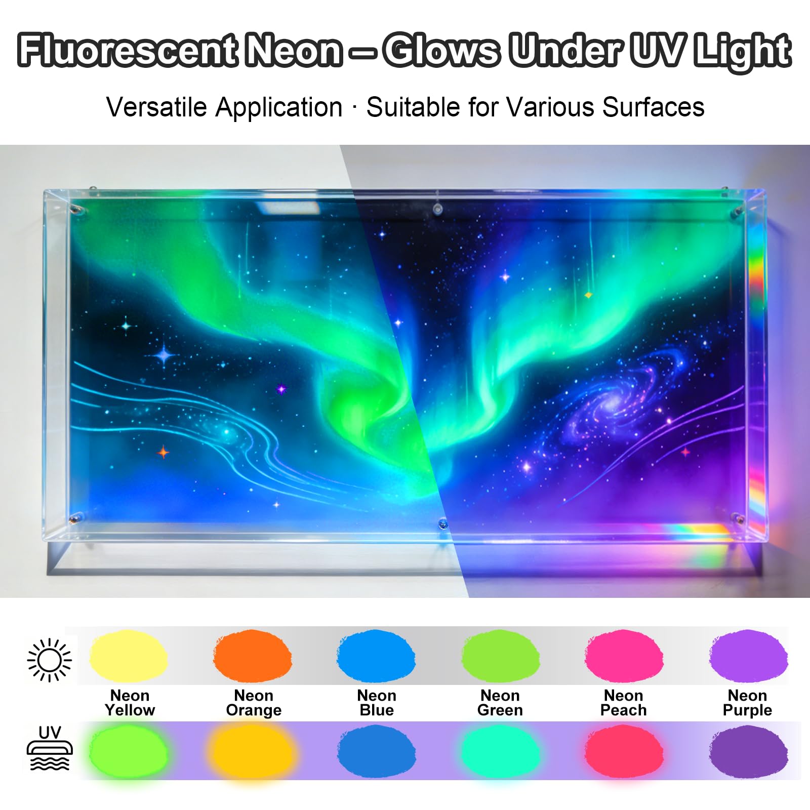 Airbrush Paint - 42 Colors Air Brush Painting Set with 4.05 fl oz Thinner, Iridescent, Neon & Metallic Acrylic Paints, Ready-to-Spray, Water-Based for Paper, Canvas, Wood, Fabric, Models
