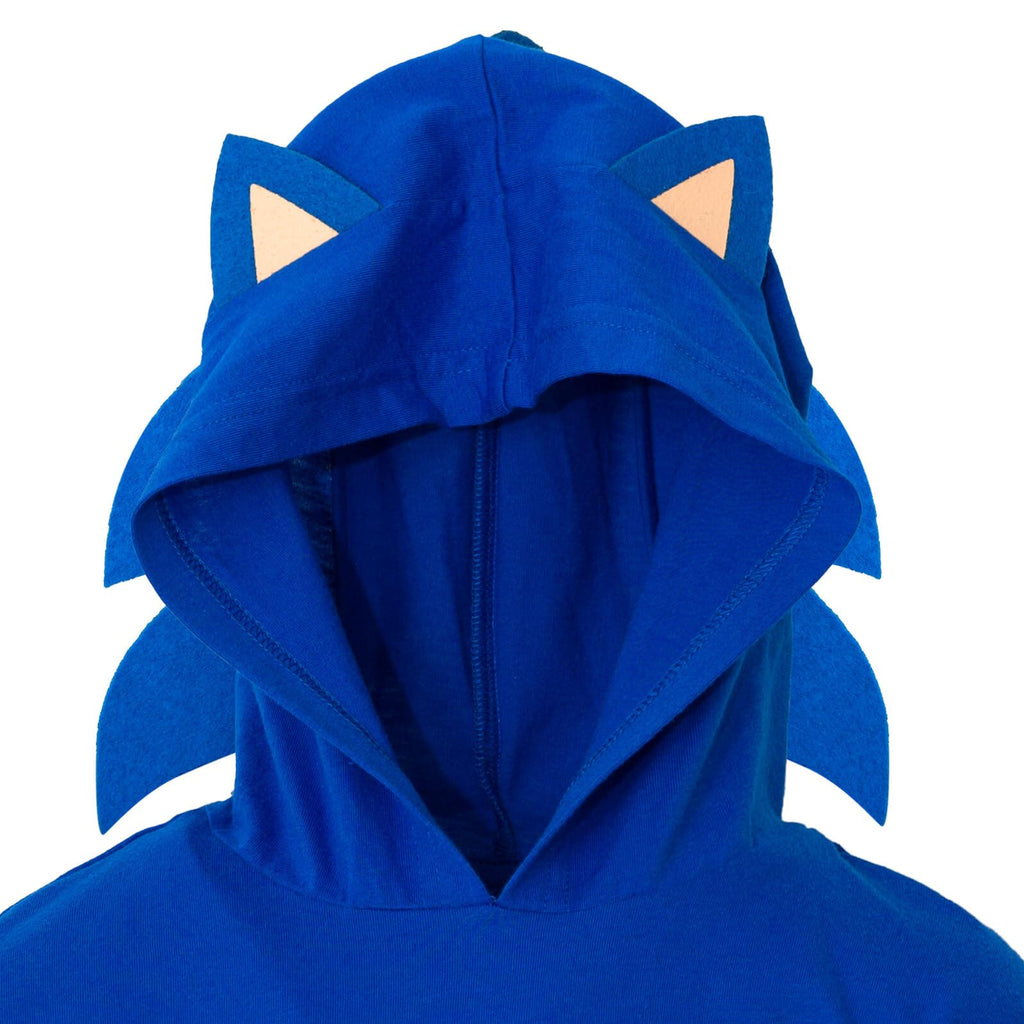 SEGA Sonic the Hedgehog Cosplay T-Shirt and Mesh Shorts Outfit Set Little Kid to Big Kid
