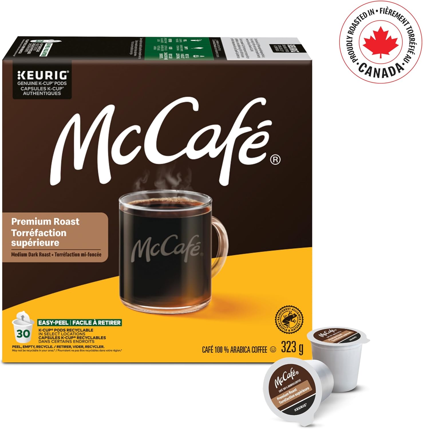 McCafe Premium Medium Dark Roast K-Cup Coffee Pods, 48 Count, For Keurig Coffee Makers