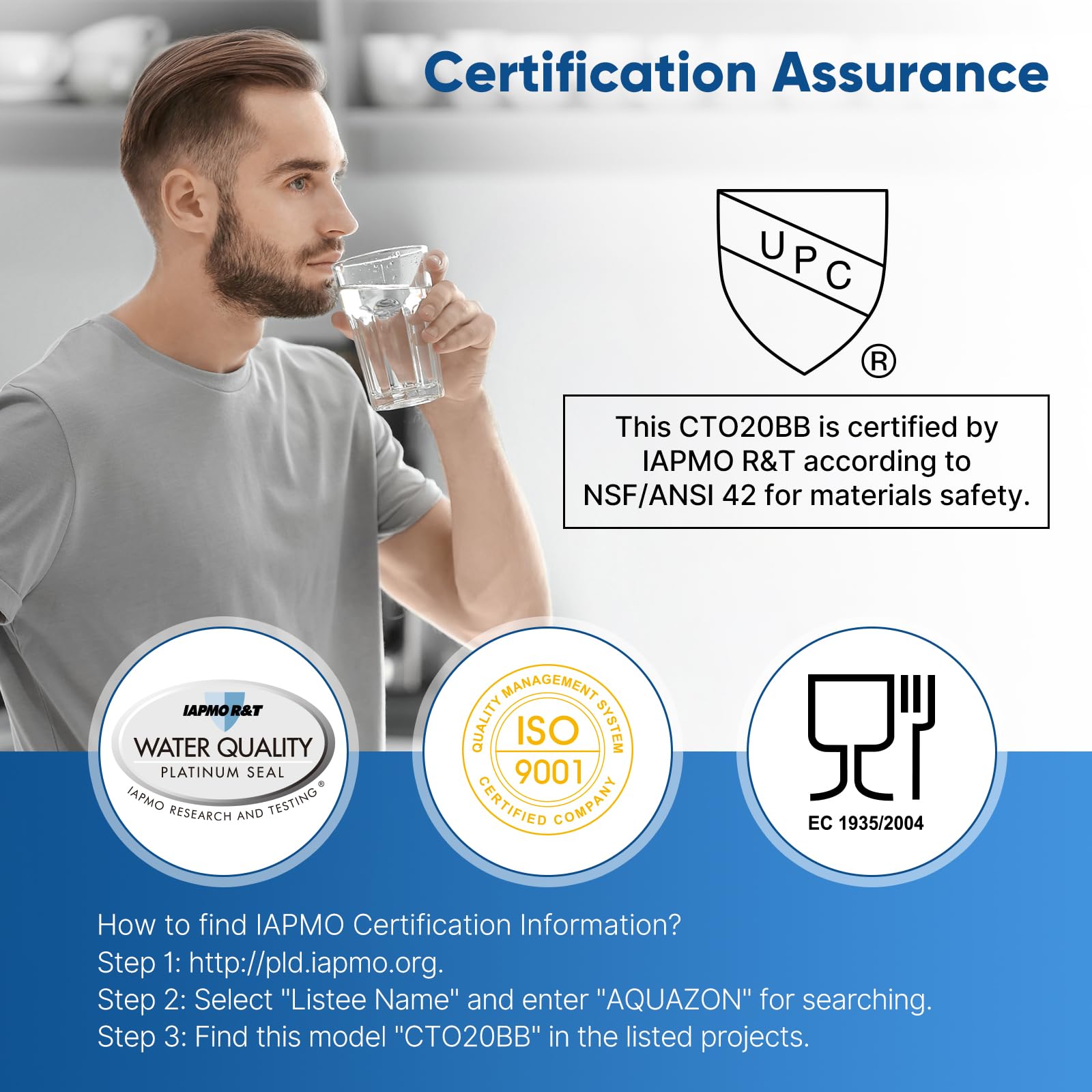 PUREPLUS 5 Micron 20"x4.5" Whole House Water Filter Cartridge Combo Kit with Sediment and Activated Carbon Block Filter - Replacement for FPMB5-20, AP810-2, FC25B, EPM-20BB, 2 PACK