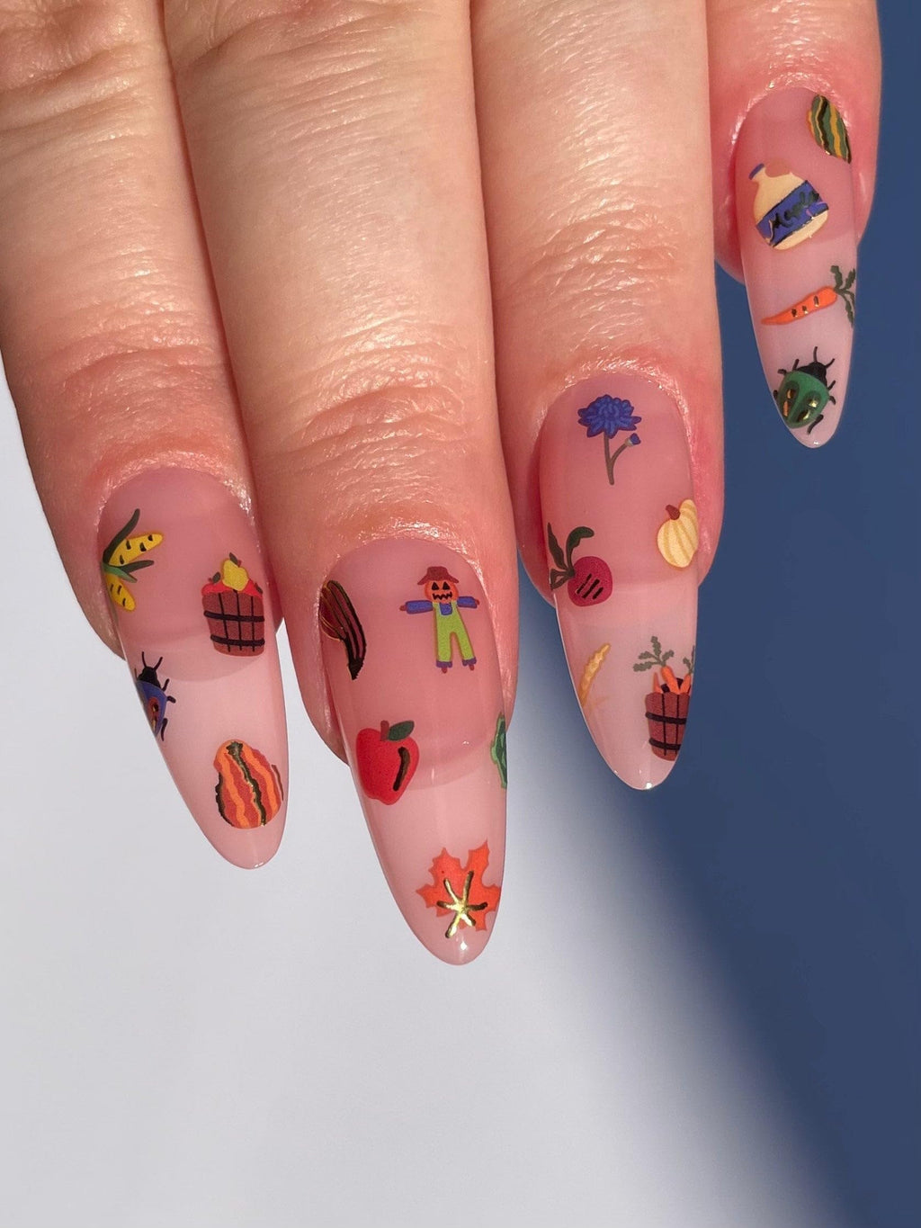 Deco Beauty 90s Baby - Super Thin & Easy-to-Apply Nail Art with The Cutest Designs - Durable & Long-Lasting Nail Art Stickers and Decals for Women, for DIY at-Home Manicures & Salon-Quality Nails