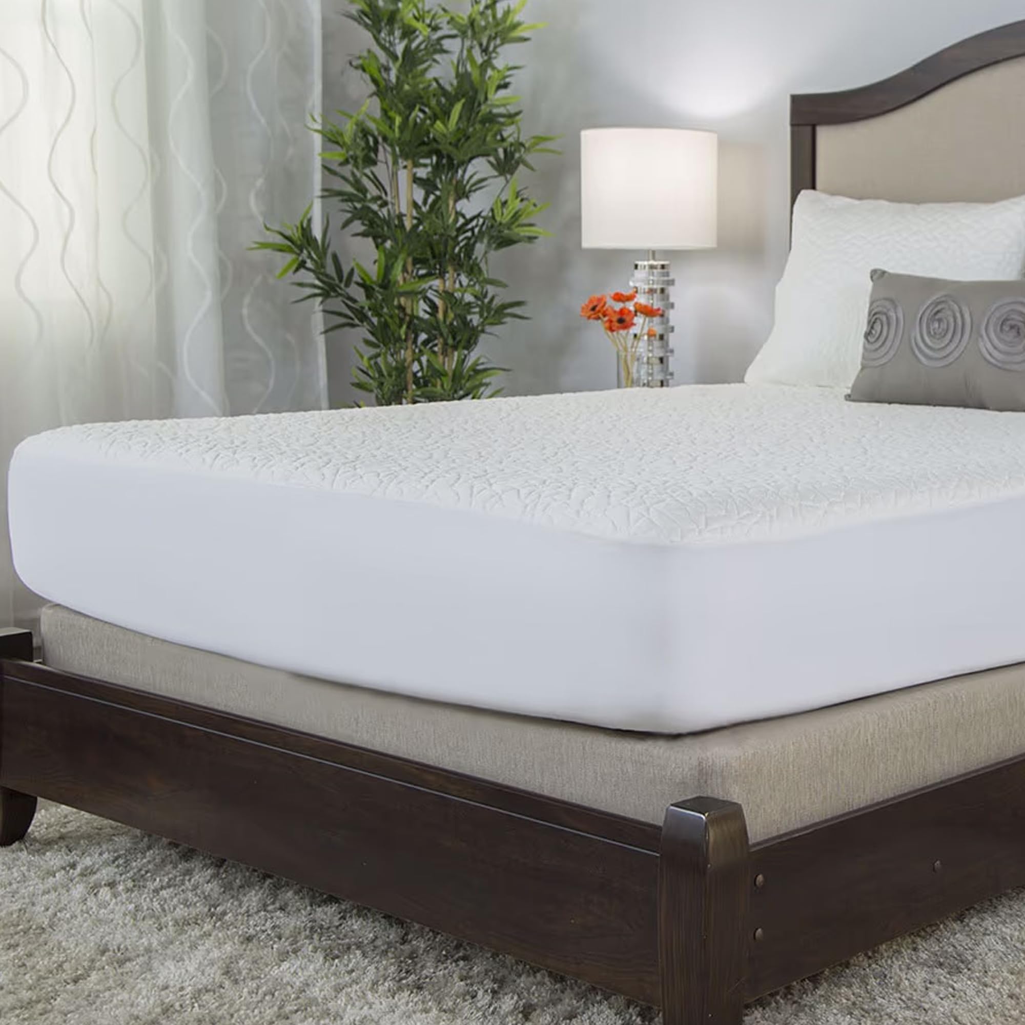 Arctic Chill Mattress Protector, Protect-A-Bed, Waterproof, 5-Sided, Twin