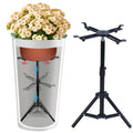 Adjustable Plant Risers for Inside Pots, 11-20" Rise Planter Insert Filler for Large Pots, Plant Lift Inserts Pot Risers for Indoor Outdoor Tall Taper Planter Container (6" 8" 10" Base Top, Set of 1)