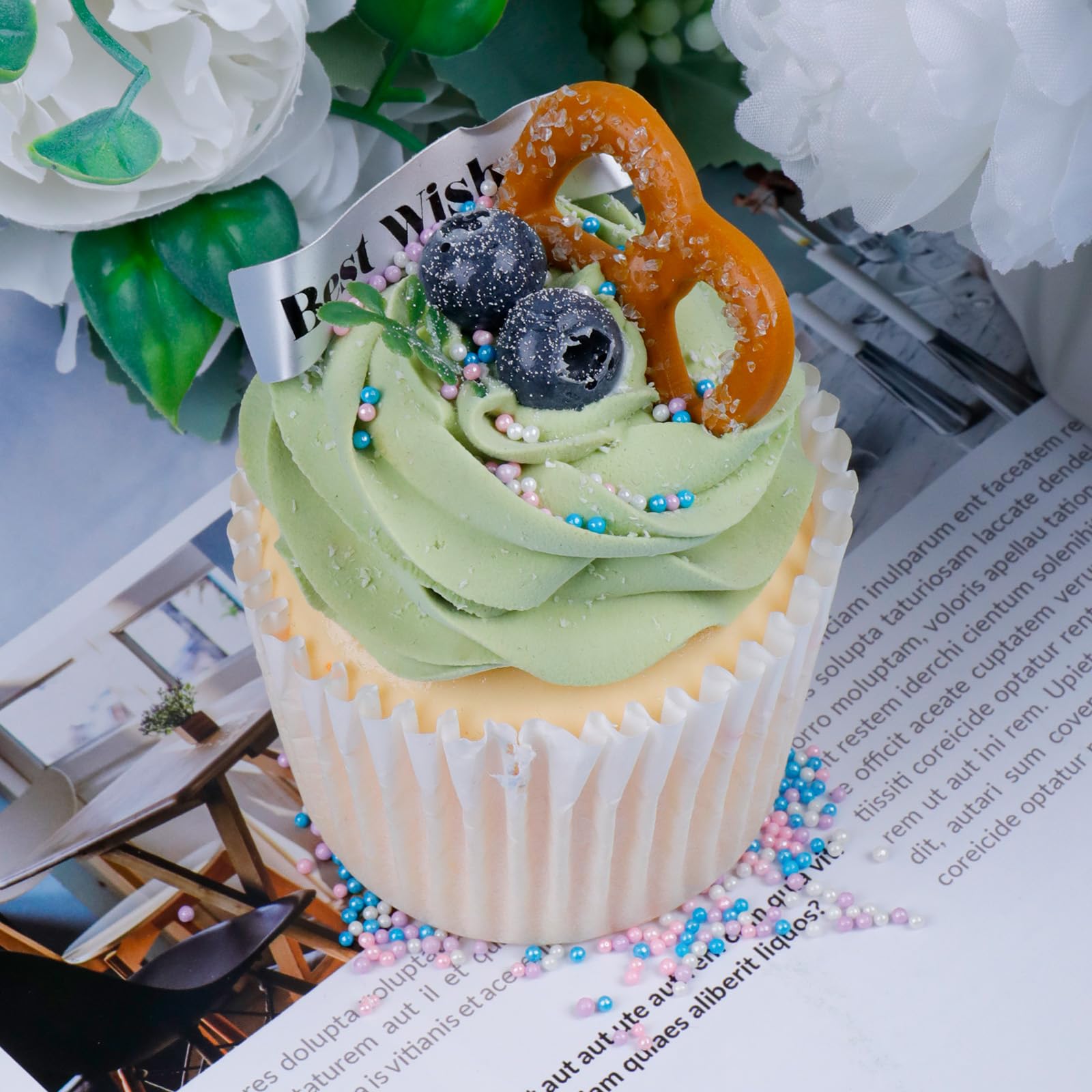 Sprinkles for Cake Decorating, 4.8oz Chocolate Sugar Sprinkles with Nonpareils Stars Sanding Sugar Confetti and Jimmies for Cake Cupcake Cookie Baking Dessert Donuts Topping