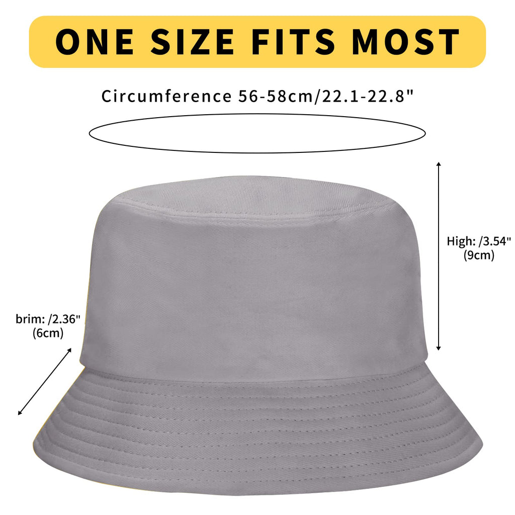 Rosoz 1 & 2 Pack Bucket Hat for Women Men Summer Travel Beach Sun Hat Outdoor Cap Unisex Bucket Hats