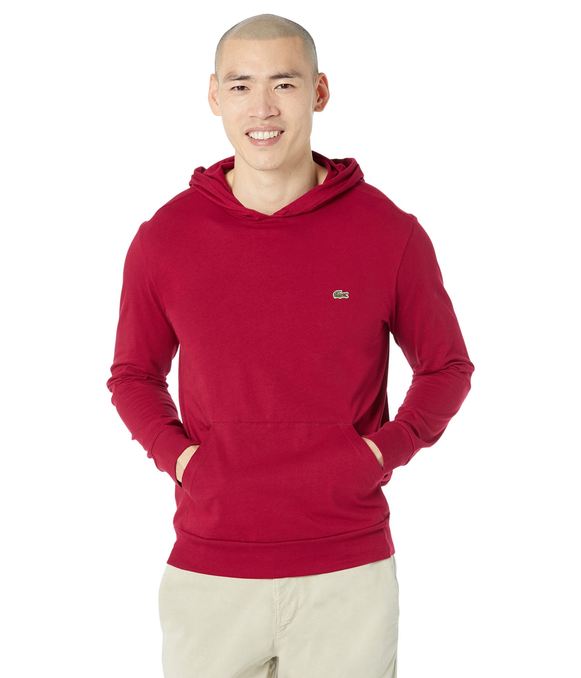 Lacoste Men's Long Sleeved Hooded T-Shirt