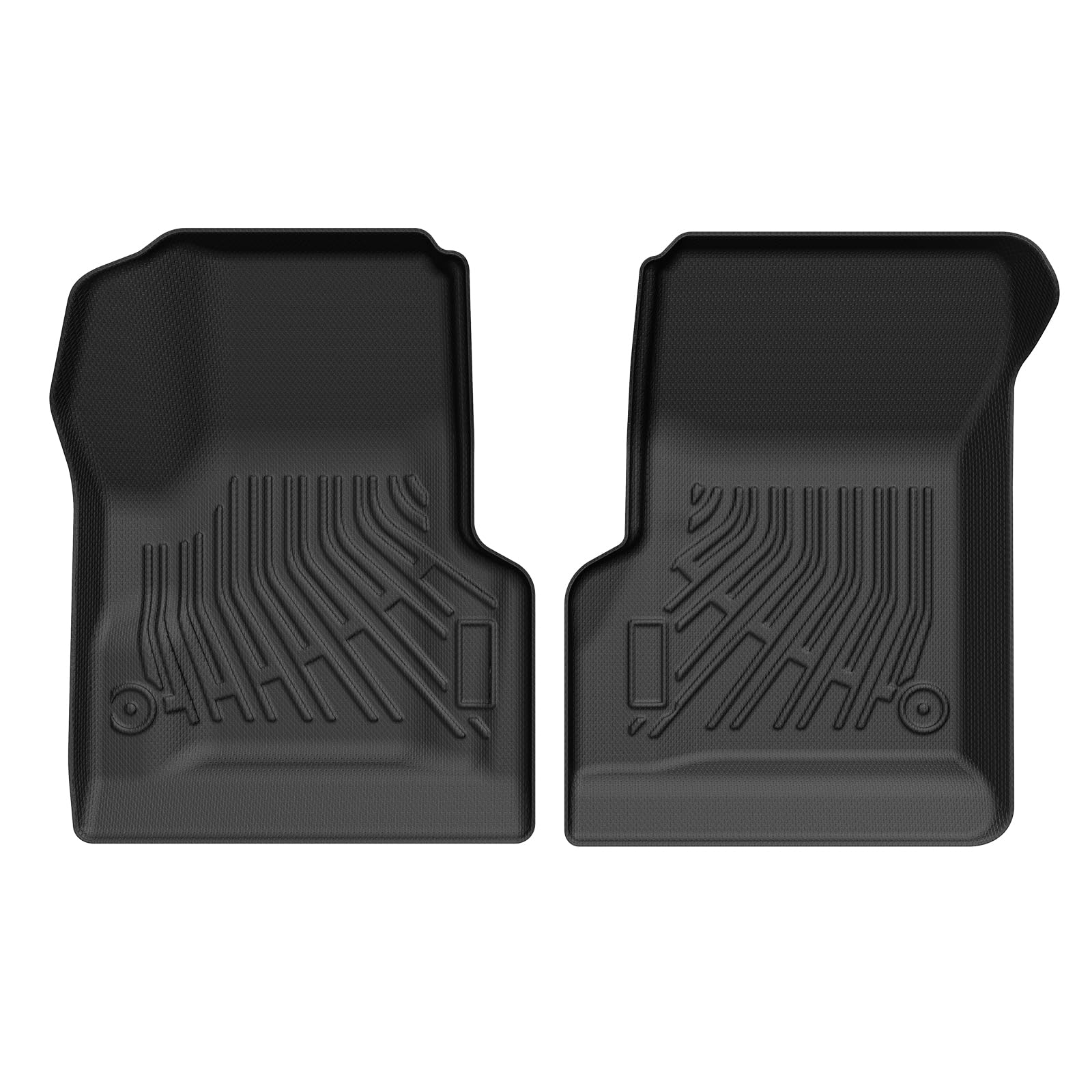 Cartist Floor Mats Compatible with Kia EV6 2022 2023 2024 2025 2026 Accessories All Weather Floor Liner Front & Rear 2 Rows Car Carpet Protection TPE Odorless