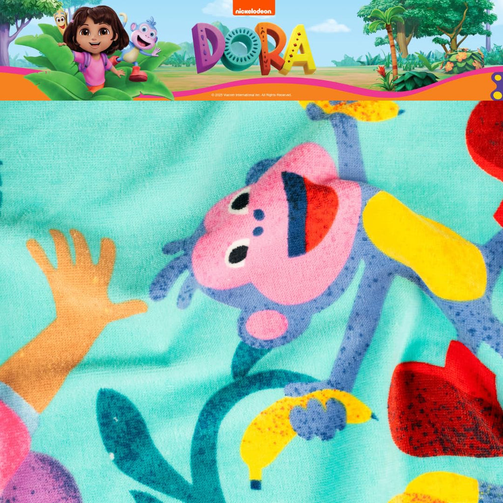 Barney Classic Kids Super Soft Cotton Bath/Pool/Beach Towel, 58 in x 28 in, (Offical Licensed Product) By Franco