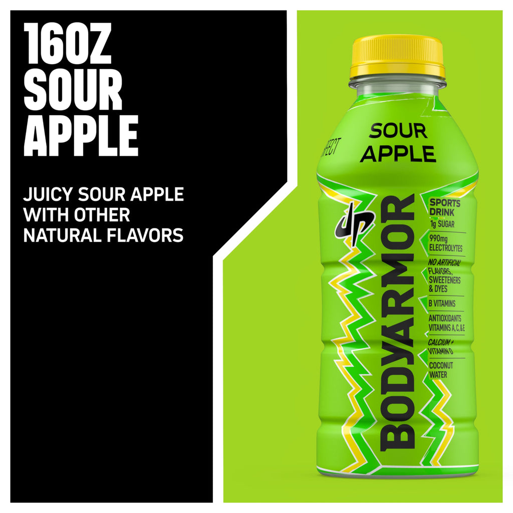 BODYARMOR Lyte Sports Drink Low-Calorie Beverage, Blueberry Pomegranate, Coconut Water Hydration, Natural Flavors with Vitamins, Potassium-Packed Electrolytes, 16 Fl Oz (Pack of 12)