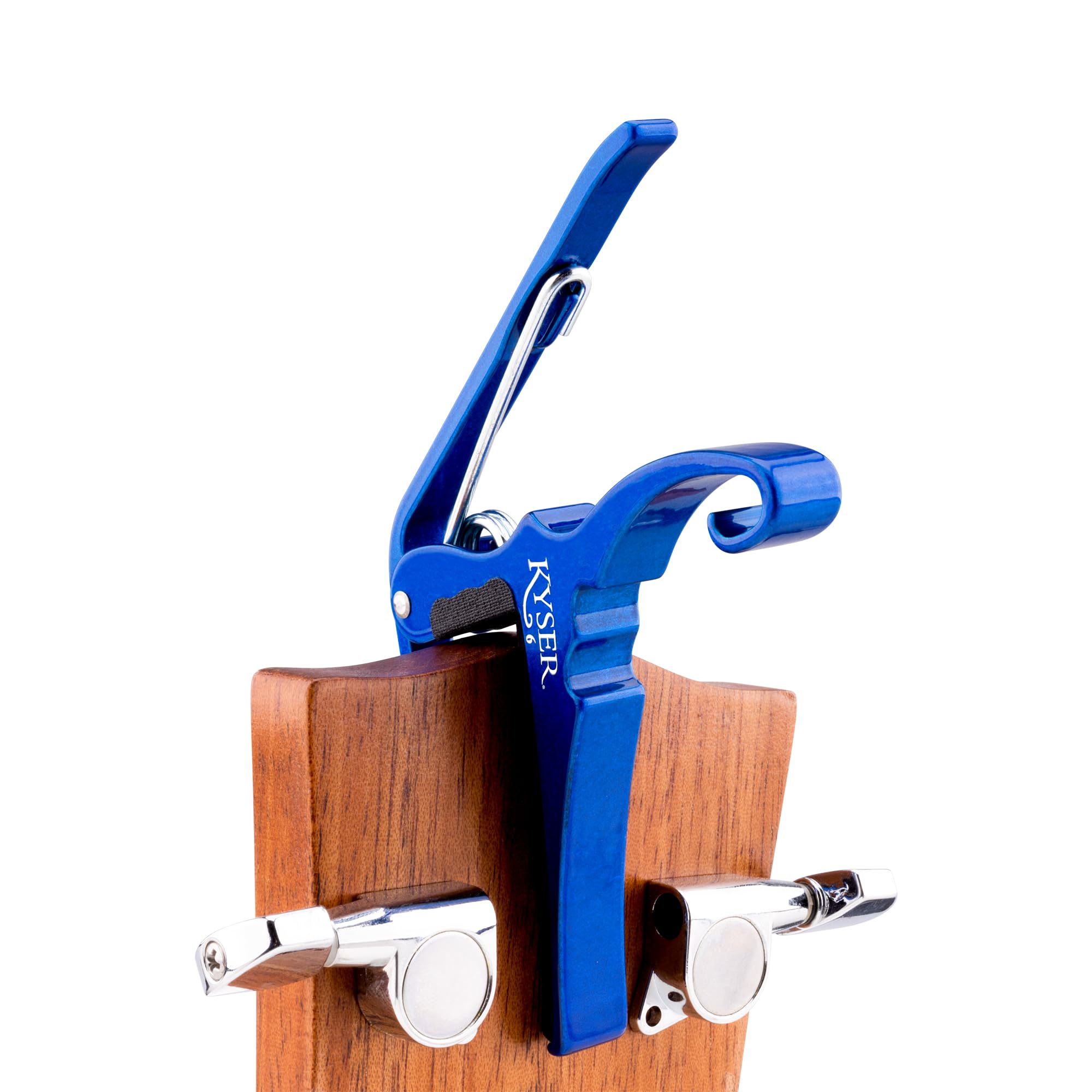 Kyser Musical Products Quick-Change Guitar Capo, KG6ABA, Abalone - For 6-String Acoustic Guitars, Made in USA, Quality, Strong, Lightweight, Quick & Easy Key Changes, Innovative, Perfect Fit