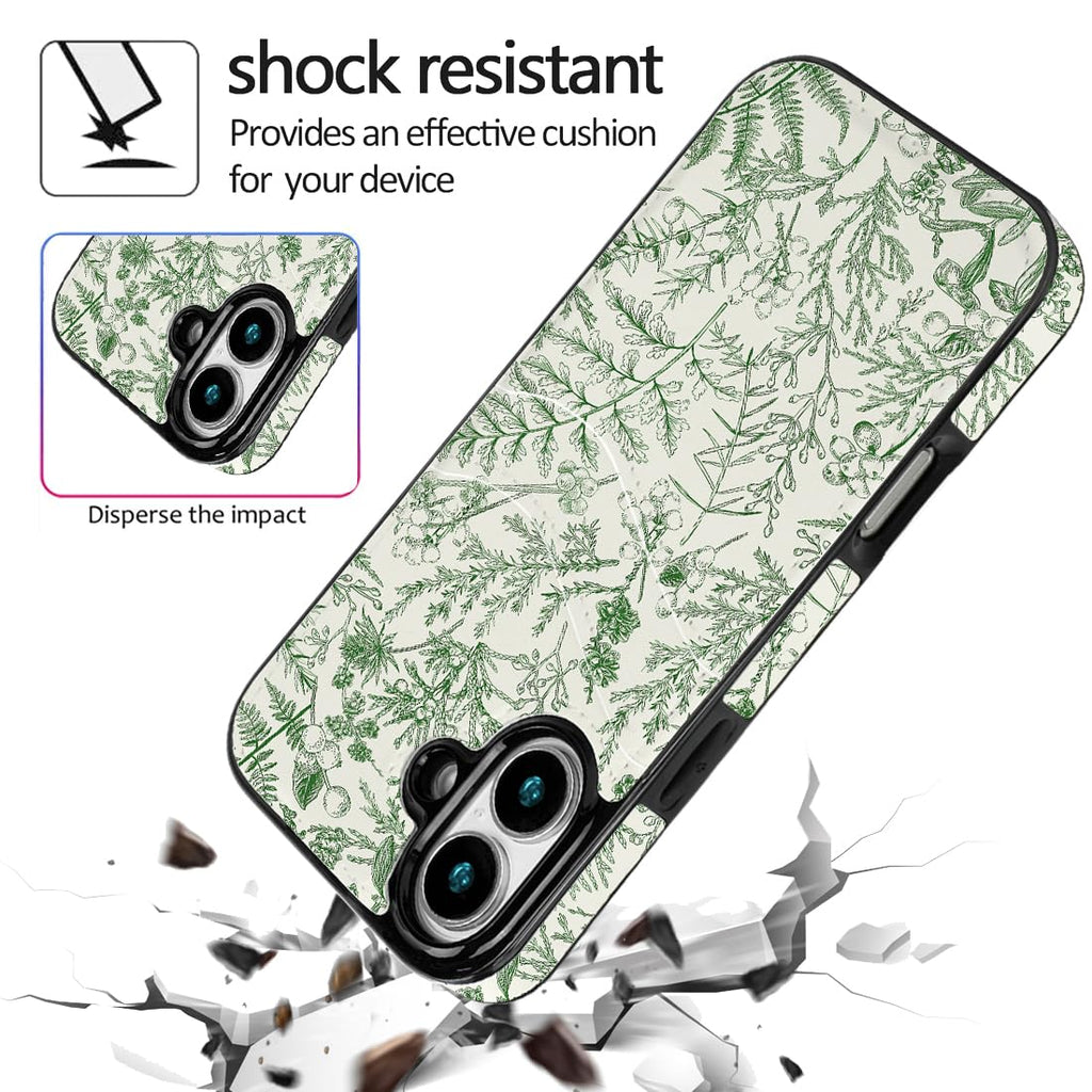 for iPhone 11 6.1 inch Case with Card Holder Soft Leather Wallet Case Protective Shockproof Hard Cover for Women Man (Blue Floral, iPhone 11 6.1 inch)