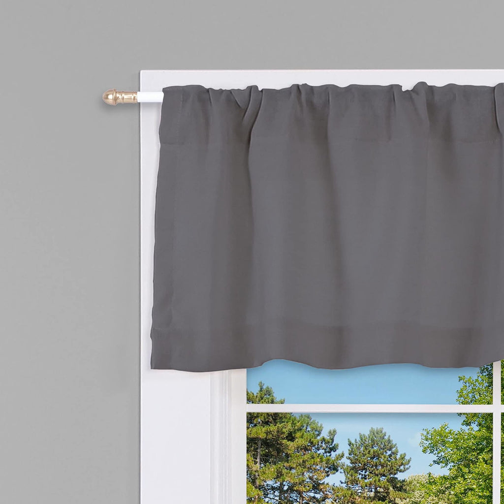 16-28 in. Adjustable Petite Café Curtain Rod, 2-Pack, 7/16 in. Diameter, Bronze