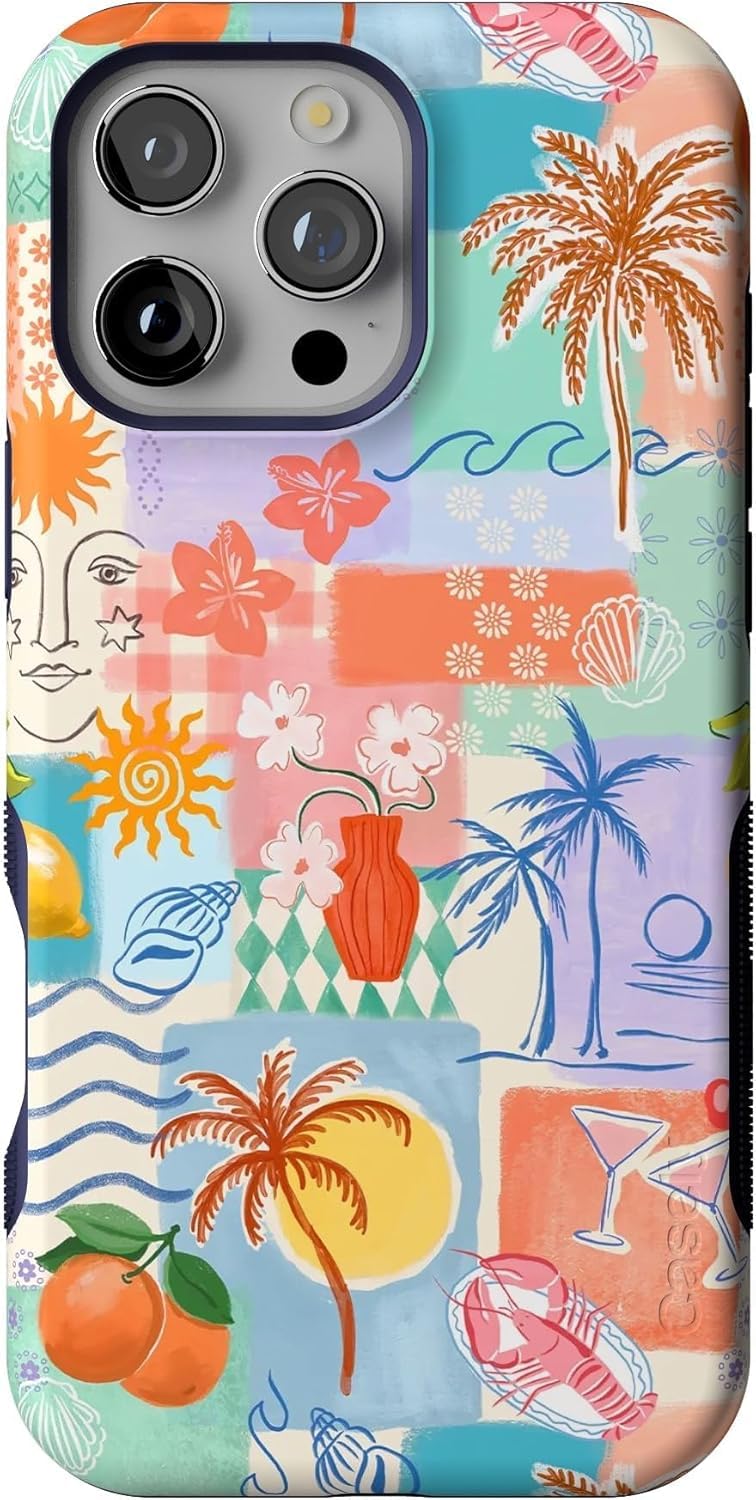 Casely iPhone 16 Pro Max Case | All The Fun Things | Fun on Weekdays | Bold Protective Design | Compatible with MagSafe