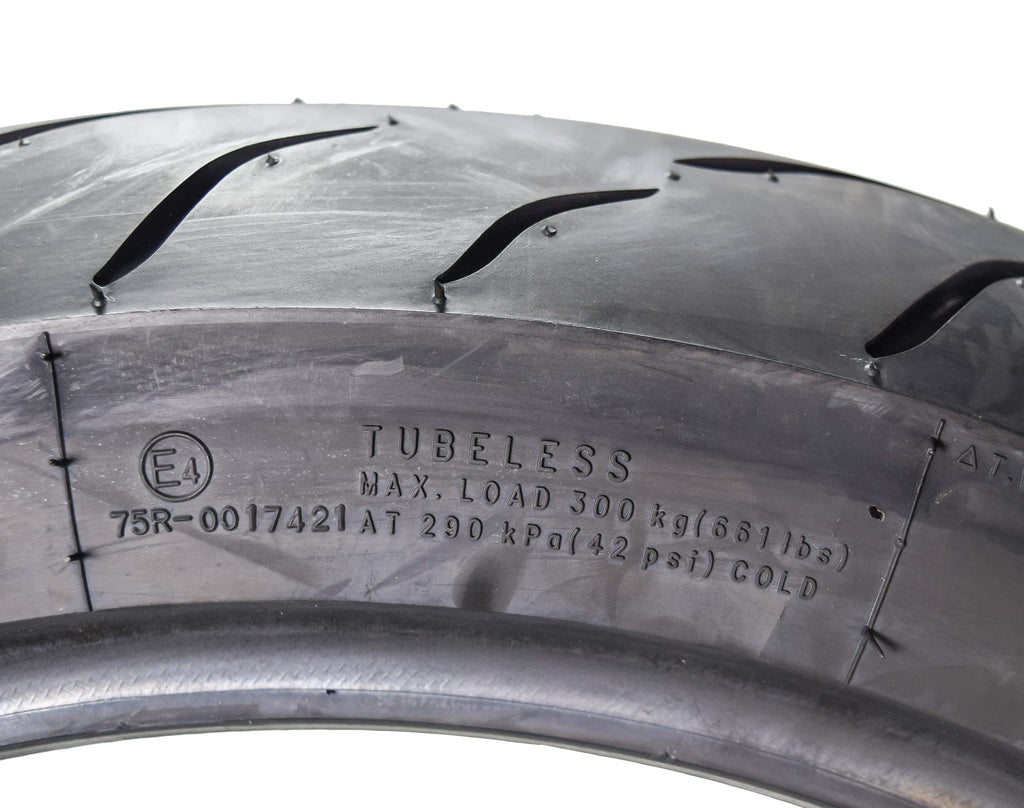 Kenda KM1 (KM001) 110/70R17 Front Tire for Sport Touring Motorcycle 54H - Radial Tire with High-Speed Stability & Excellent Wet Grip w/Keychain (110/70-17)