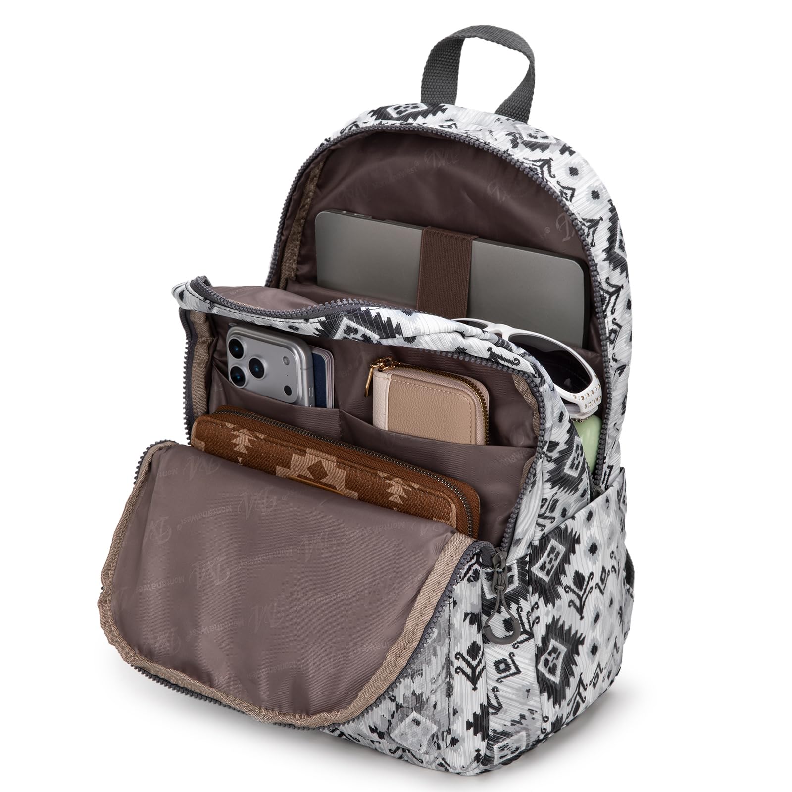 Montana West Backpack Purse for Women Western Aztec Backpack Purse Lightweight Casual Daypack for Travel