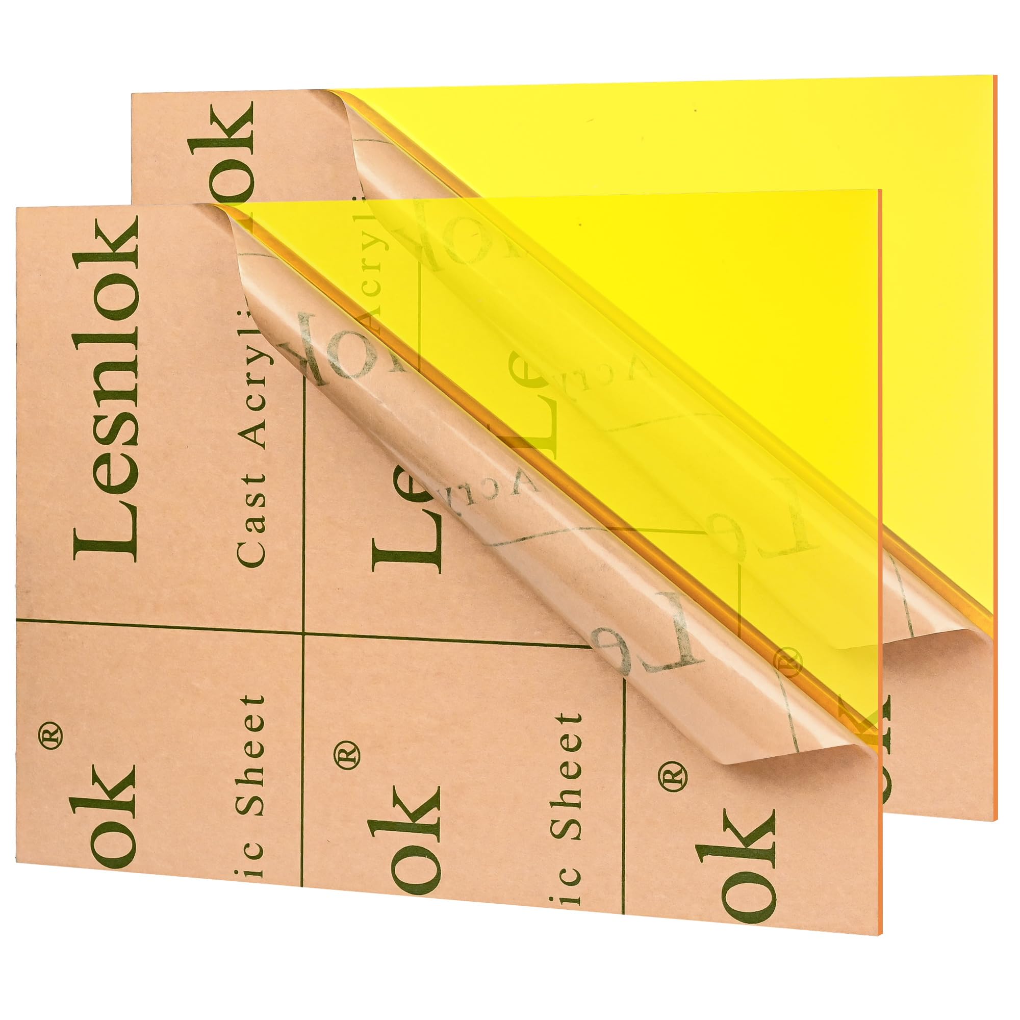 Lesnlok Blue Acrylic Sheets 1/8 inch Thick 3mm 6 Pack 3 x 5 Clear Plexiglass Sheets,for Sign,Craft,Painting,Laser Cutting,DIY Display Projects… (3"x 5", Blue, 6)